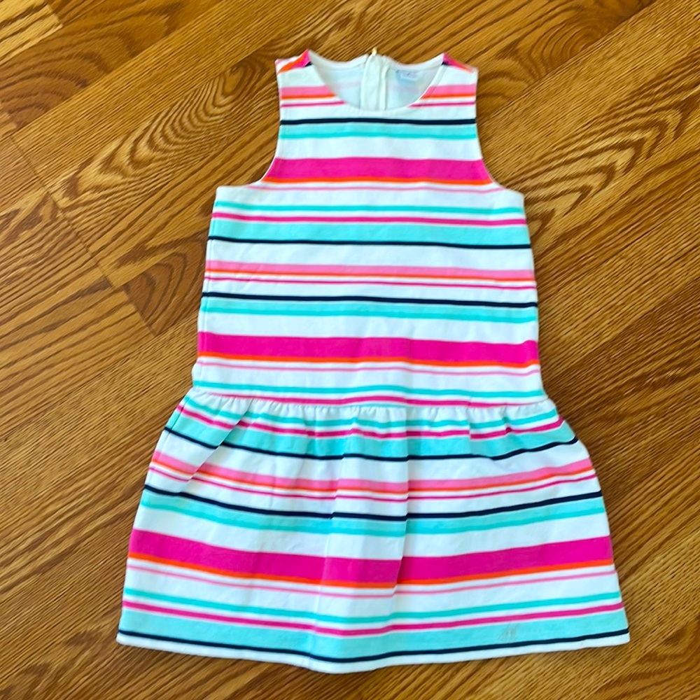 Janie and Jack striped spring/summer dress size 6